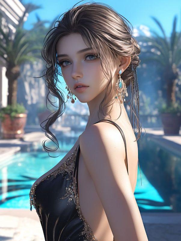 你的女朋友真漂亮